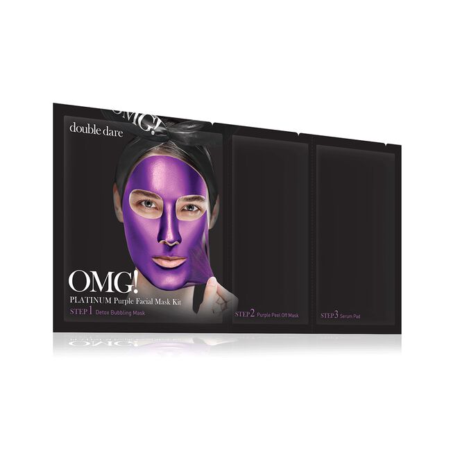 OMG! Platinum Purple Face Mask