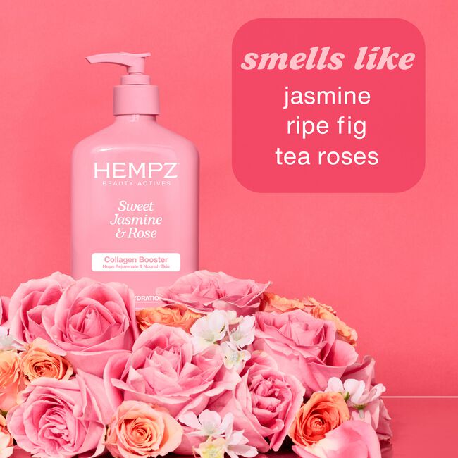 Sweet Jasmine & Rose Smoothing Herbal Body Moisturizer
