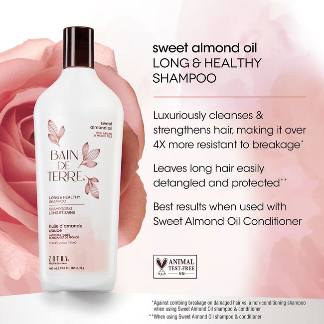 Sweet Almond Oil Long & Healthy Shampoo