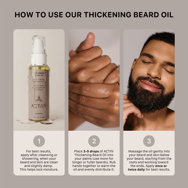Thickening Beard Oil Classic