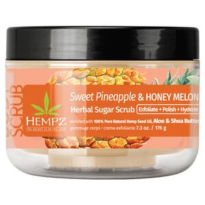 Sweet Pineapple & Honey Melon Herbal Sugar Scrub