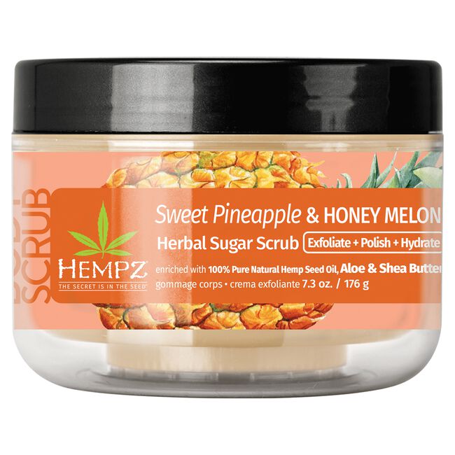 Sweet Pineapple & Honey Melon Herbal Sugar Scrub