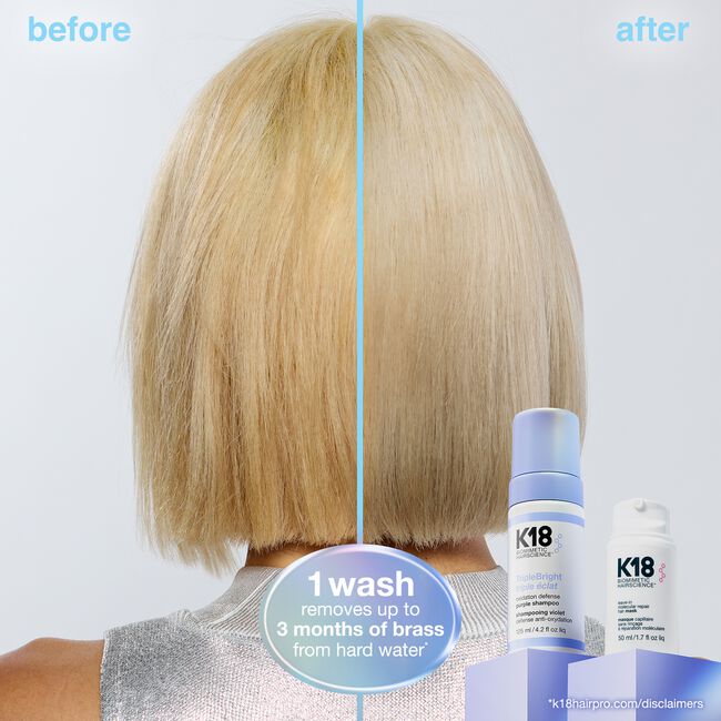 TripleBright Oxidation Defense Purple Shampoo Foam