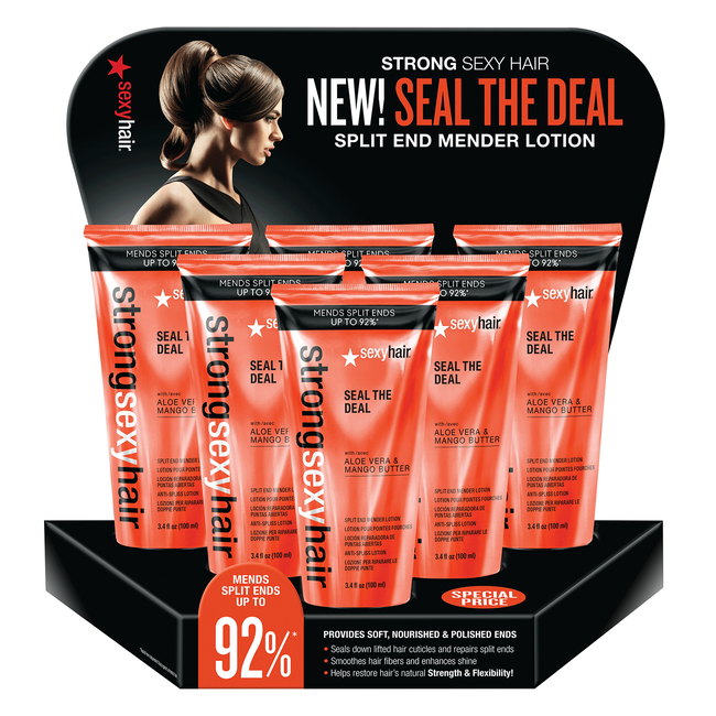 Strong Sexy Hair Seal The Deal 6 Count Display Sexy Hair Concepts CosmoProf Strong Sexy Hair Seal The Deal 6 Count Display Sexy Hair Concepts CosmoProf