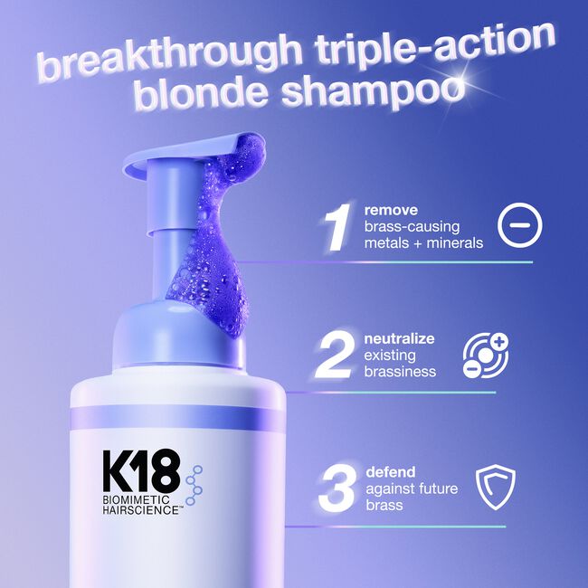 TripleBright Oxidation Defense Purple Shampoo Foam