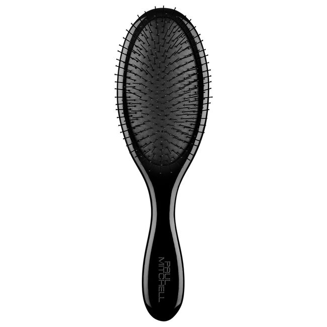 Black Wood Detangling  Brush