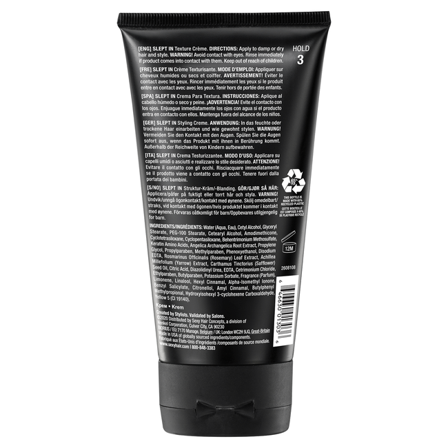 Style Sexy Hair Slept In Texture Creme - Sexy Hair Concepts | CosmoProf
