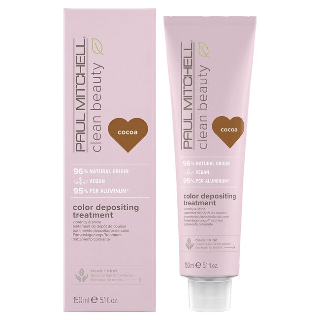 Cocoa Clean Beauty Color Depositing Treatment John Paul Mitchell Systems CosmoProf