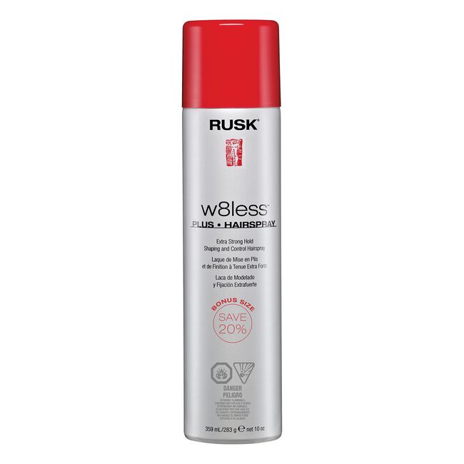 W8less Plus Bonus Size Hairspray 80% VOC