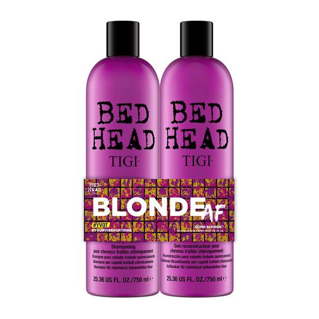 Bed Head Dumb Blonde Shampoo, Reconstructor Duo