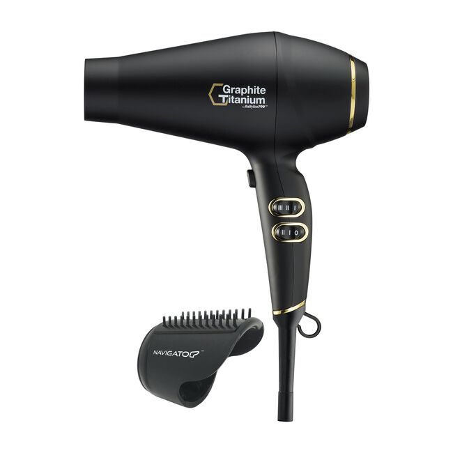 BaBylissPRO Graphite + Titanium Ionic Hair Dryer