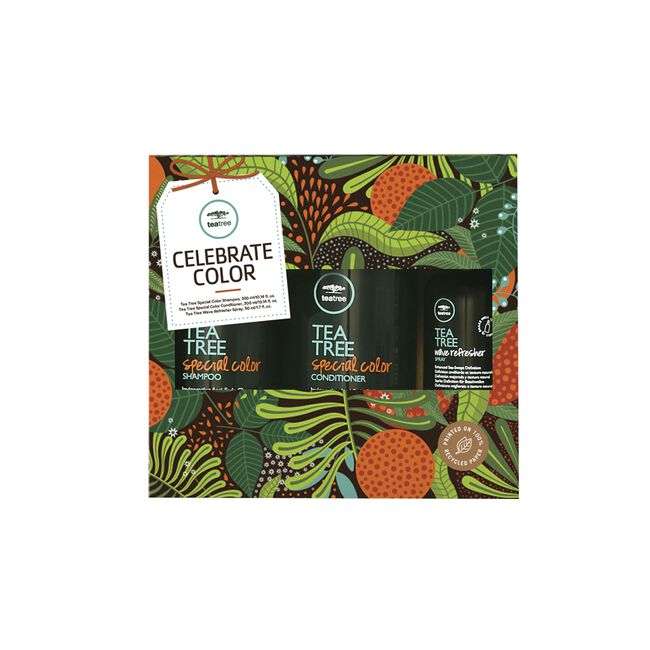 Tea Tree Color Shampoo, Conditioner, Wave Refresher Spray
