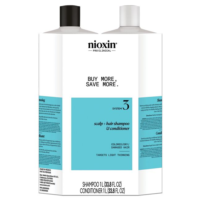 System 3 Liter Duo - Nioxin | CosmoProf 