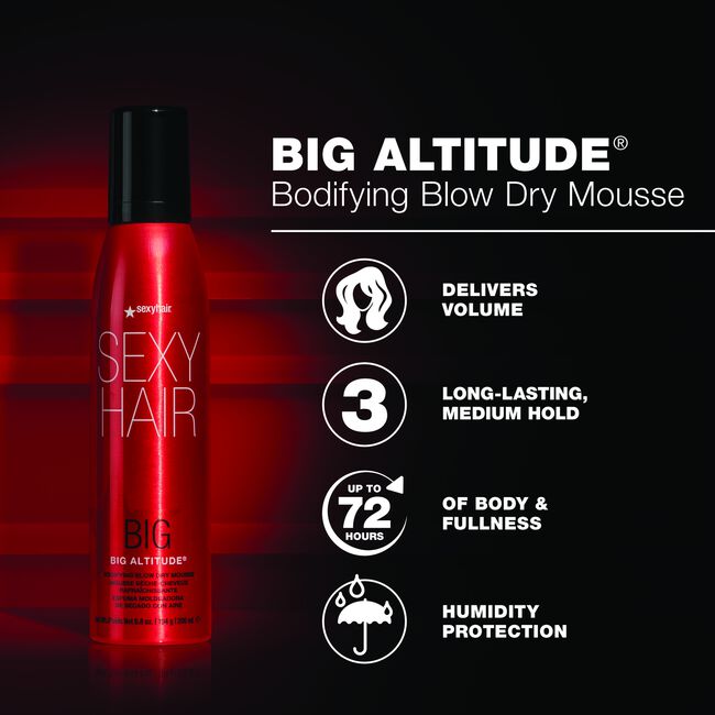 Big Sexy Hair Big Altitude Bodifying Blow Dry Mousse