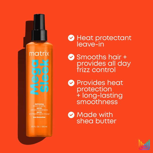Mega Sleek Iron Smoother Leave In Spray