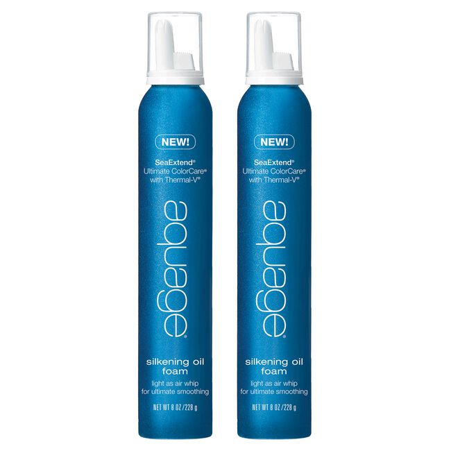 Silkening Oil Foam Bundle