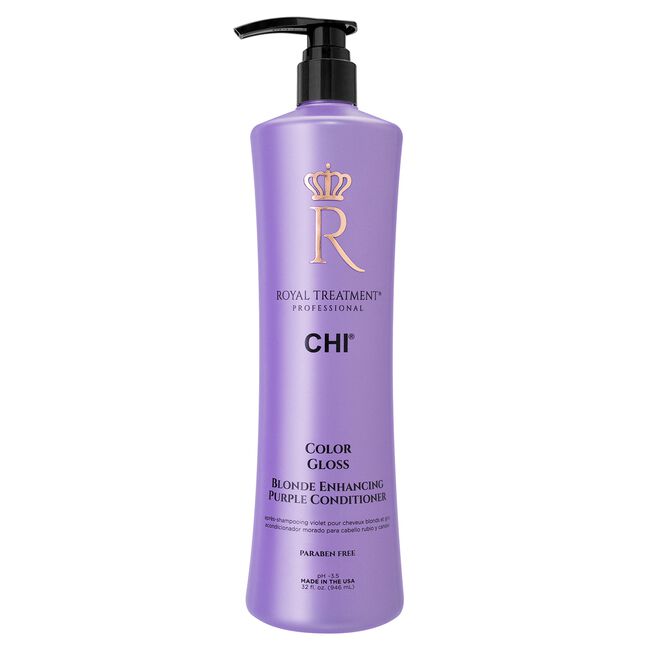 Royal Treatment Color Gloss Blonde Enhancing Purple Conditioner