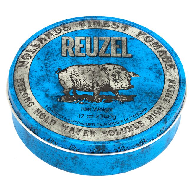 Blue Strong Hold Water Soluble Pomade