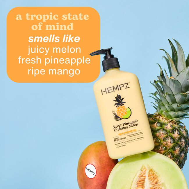 Sweet Pineapple & Honey Melon Herbal Body Moisturizer