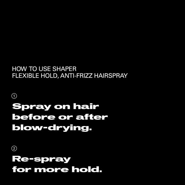 Shaper Flexible Hold Anti-Frizz Hairspray 50% VOC