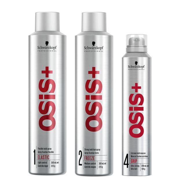 OSIS+ Freeze Hairspray, Elastic, Grip