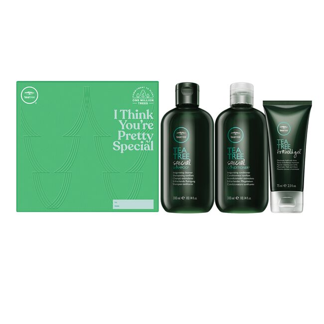Tea Tree Special Shampoo, Conditioner, Firm Hold Gel