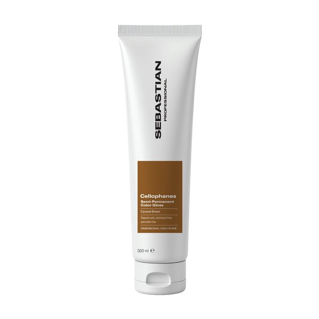 Caramel Brown Cellophanes Semi-Permanent Color Gloss