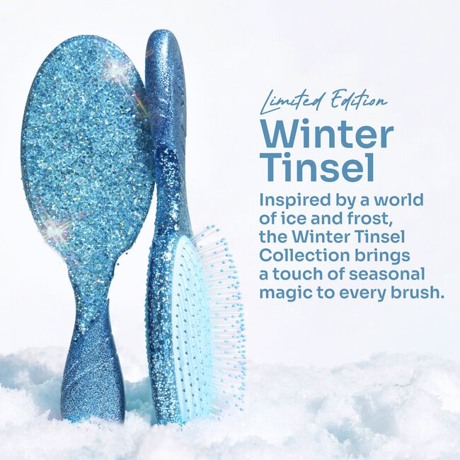 Blue Winter Tinsel Detangler