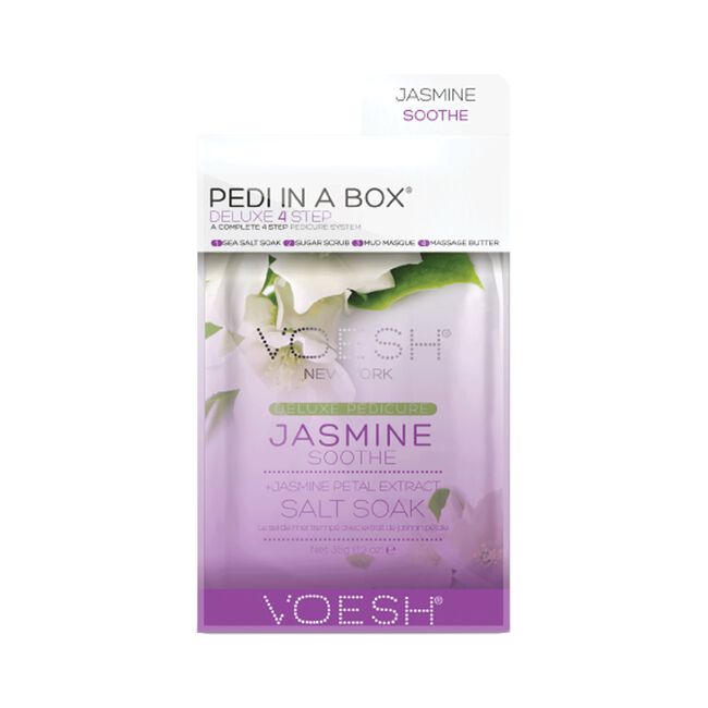 Deluxe 4-Step Pedi In A Box Jasmine Soothe