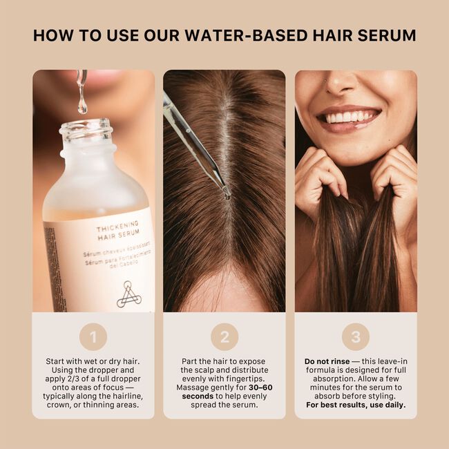 Water-Based Thickening Hair Serum