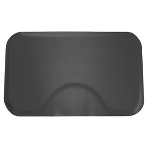 Black Rectangle Floor Mat
