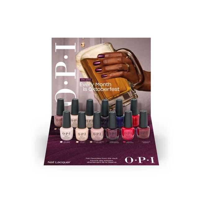 Fan Favorites from the Vault Nail Lacquer Display
