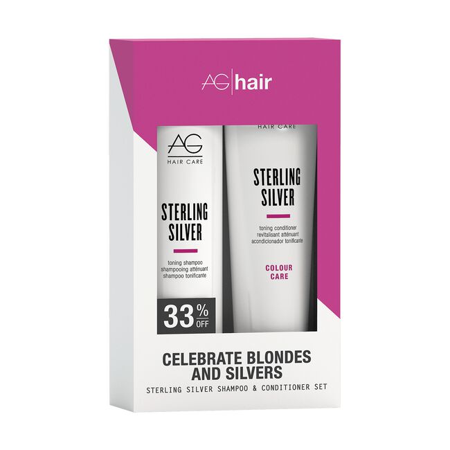 Sterling Silver Shampoo, Conditioner