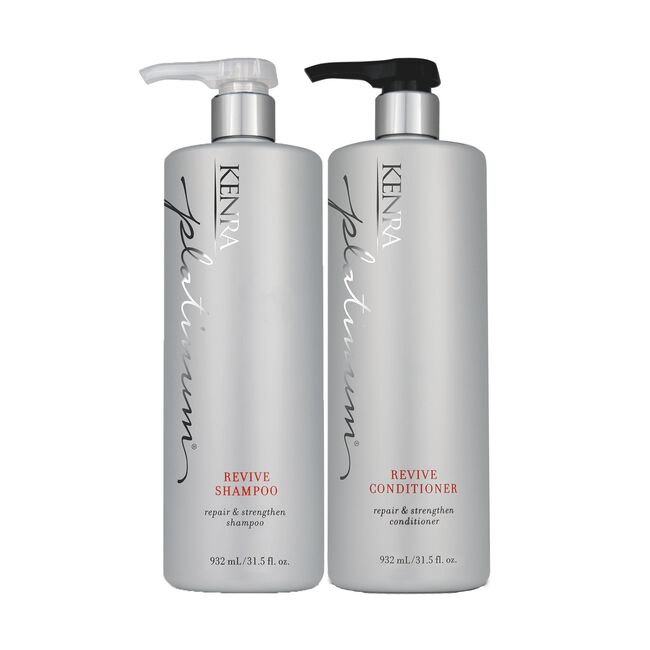 Platinum Revive Shampoo, Conditioner Liter Duo