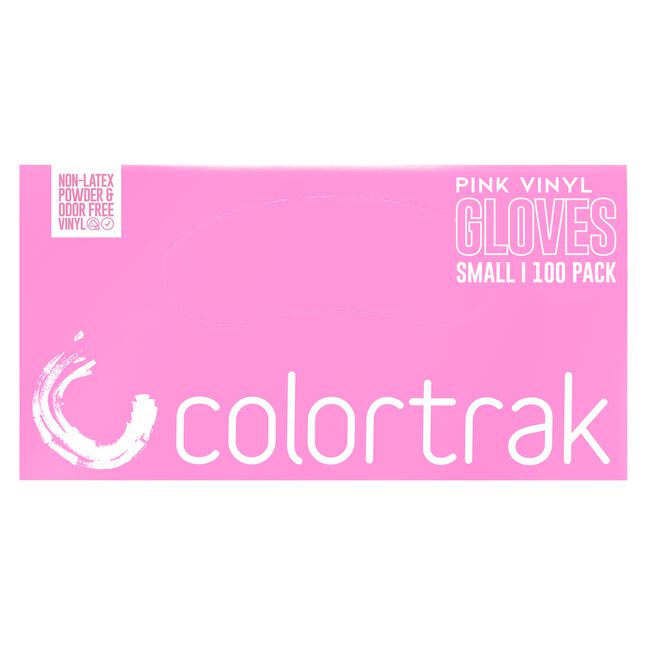 Small Pink Vinyl Disposable Gloves