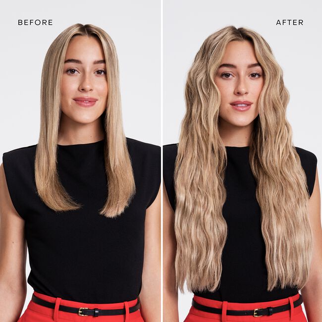 10N Lighest Blonde 22 Inch Hybrid Weft