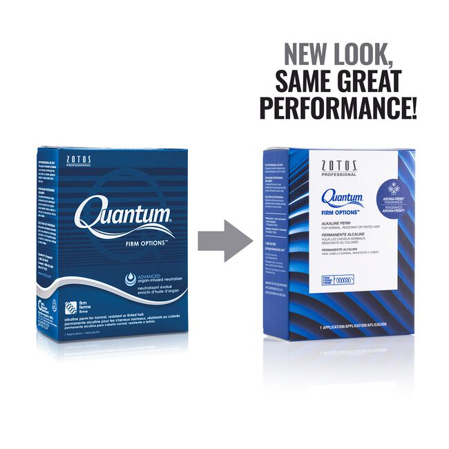 Quantum Firm Options Alkaline Perm for Normal, Resistant or Tinted Hair