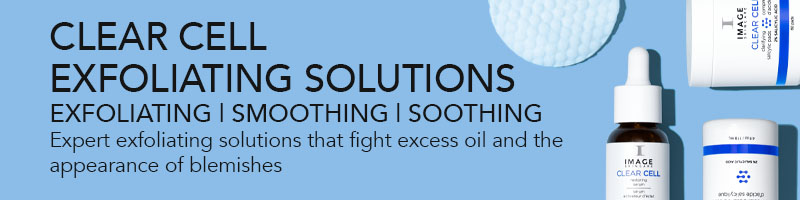 Clear cell exfoliating solutions. Exfoliating. Smoothing. Soothing. Exper exfoliating solutions that fight excess oil and the appearance of blemishes.