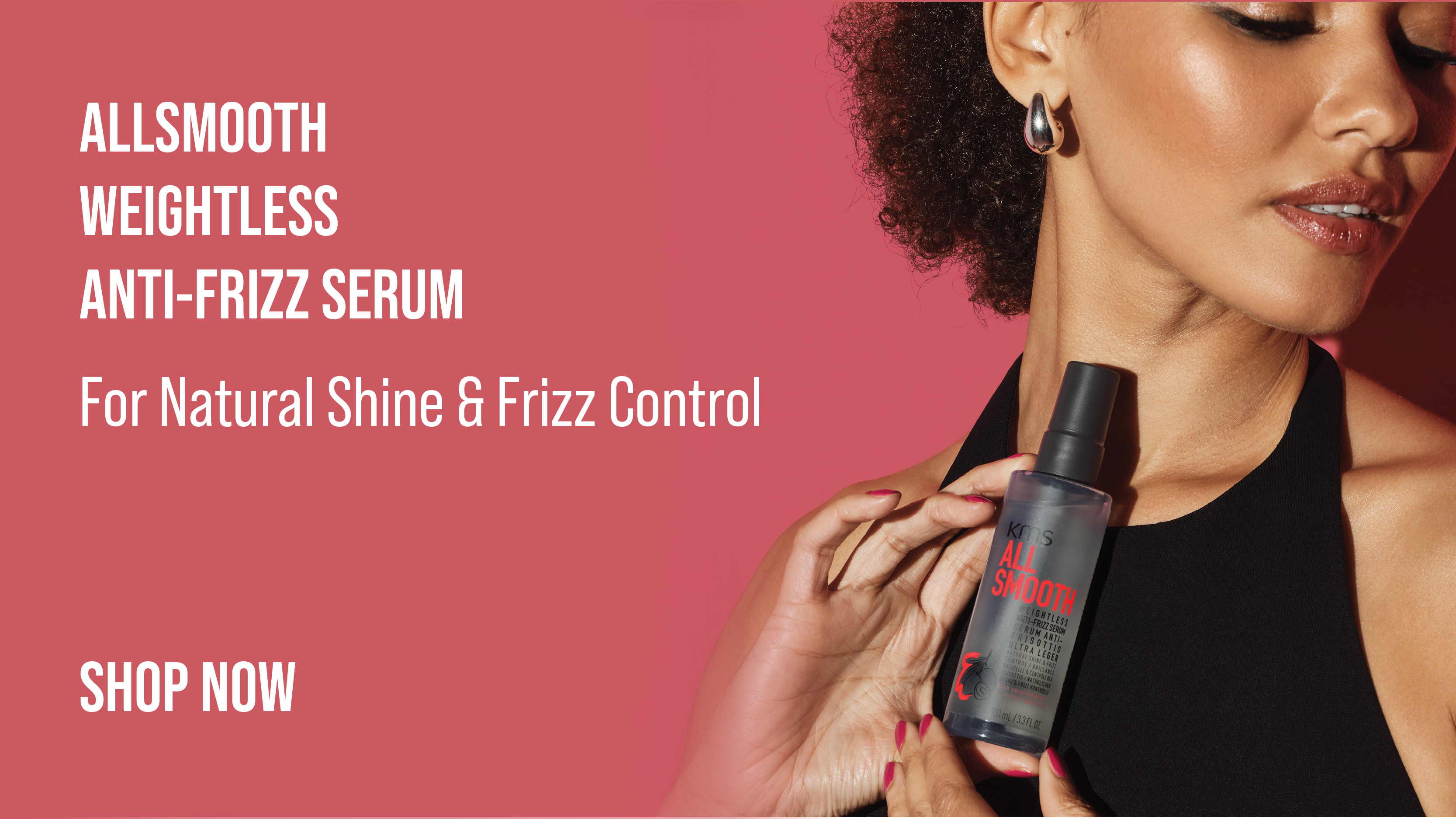 All smooth weightless Anti-frizz serum