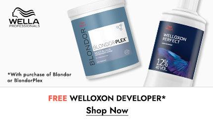 Free Welloxon Developer with Purchase of Blondor or BlondorPlex. Click Here to Shop Now.