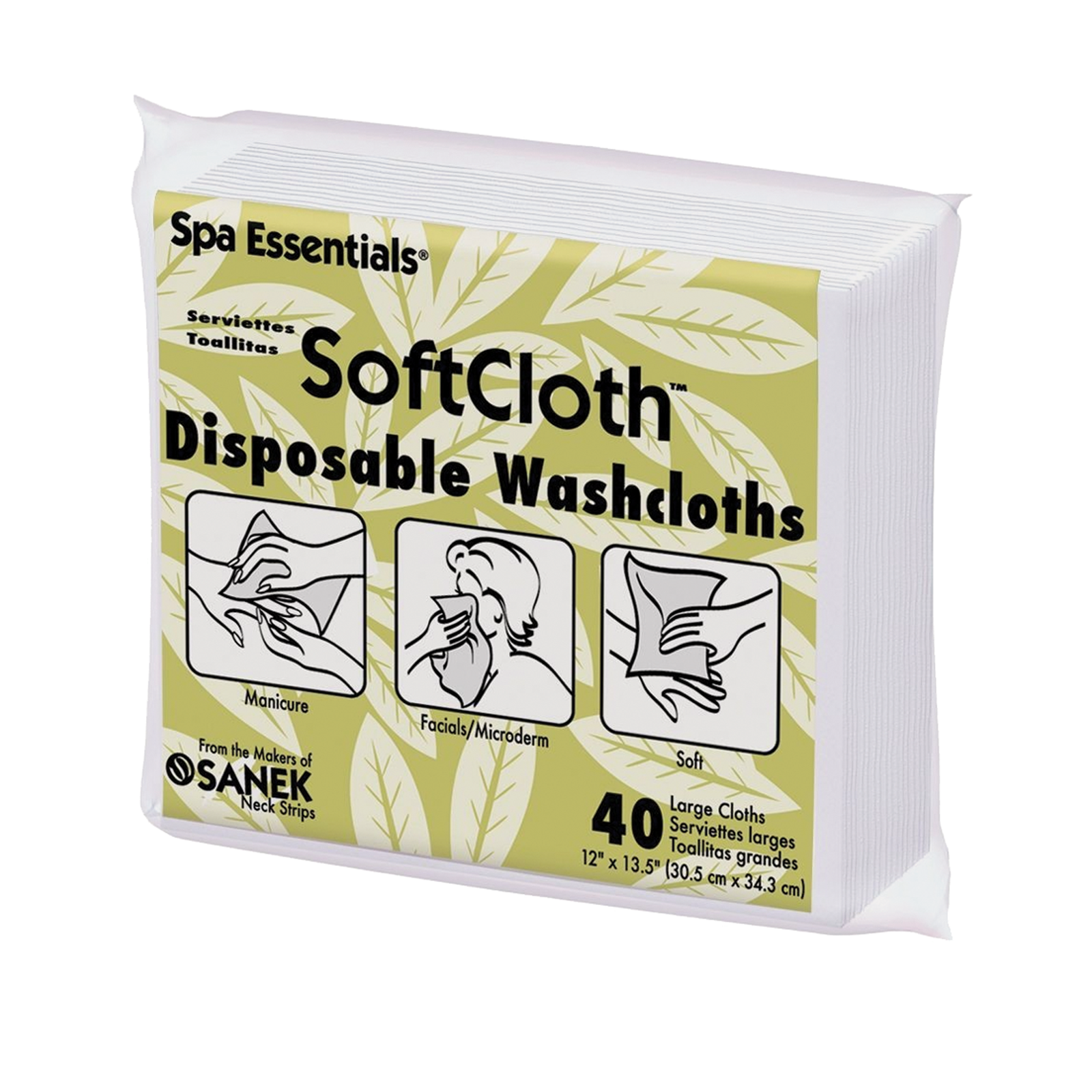 SoftCloth Disposable Washcloths Graham Professional CosmoProf