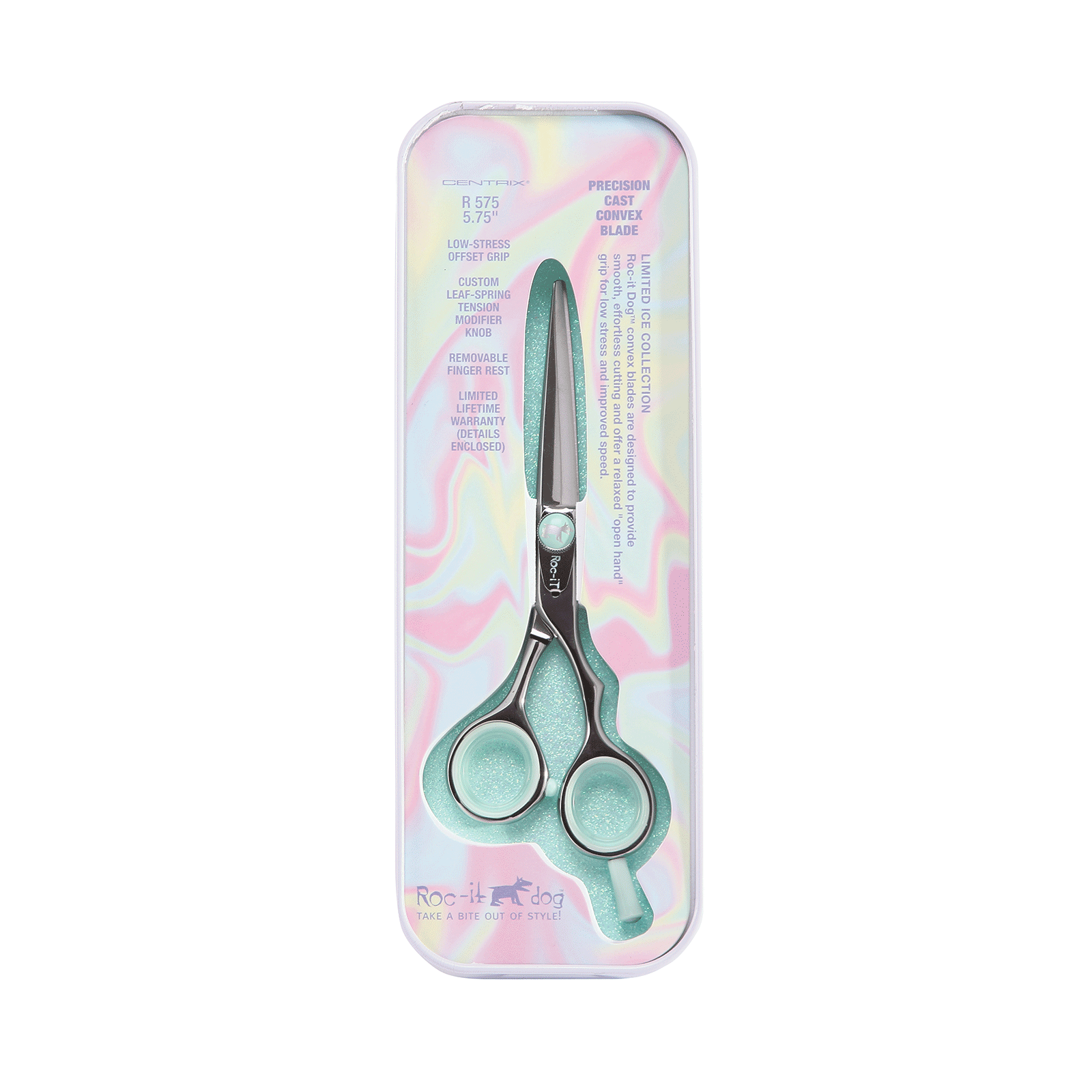 Roc It Dog Shear Mint Ice Cricket Cosmoprof