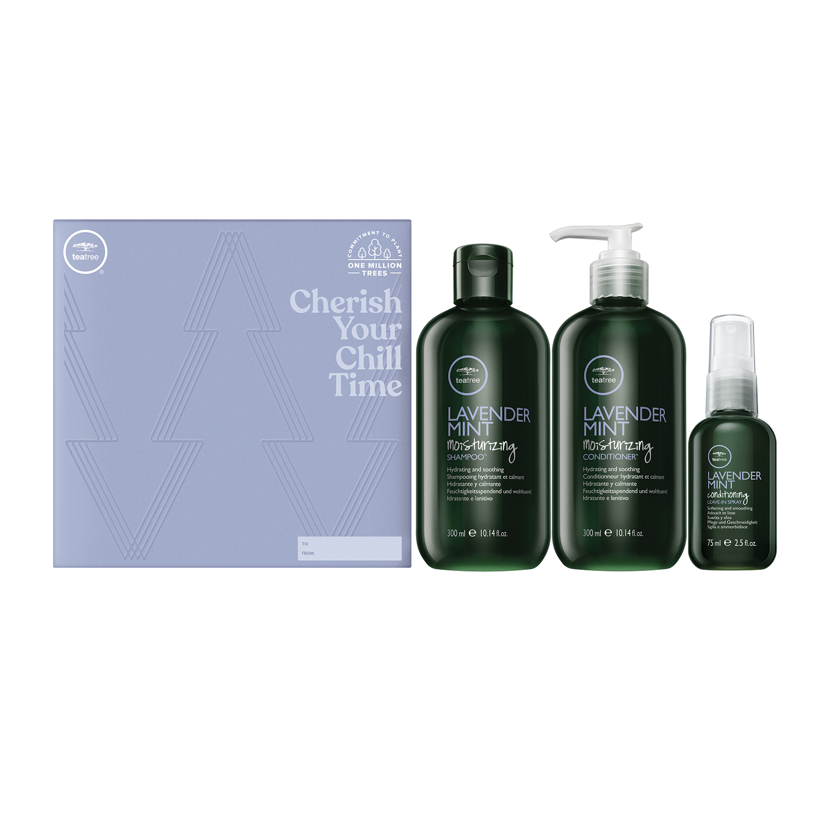 Tea Tree Lavender Mint Shampoo, Conditioner, LeaveIn Spray John Paul