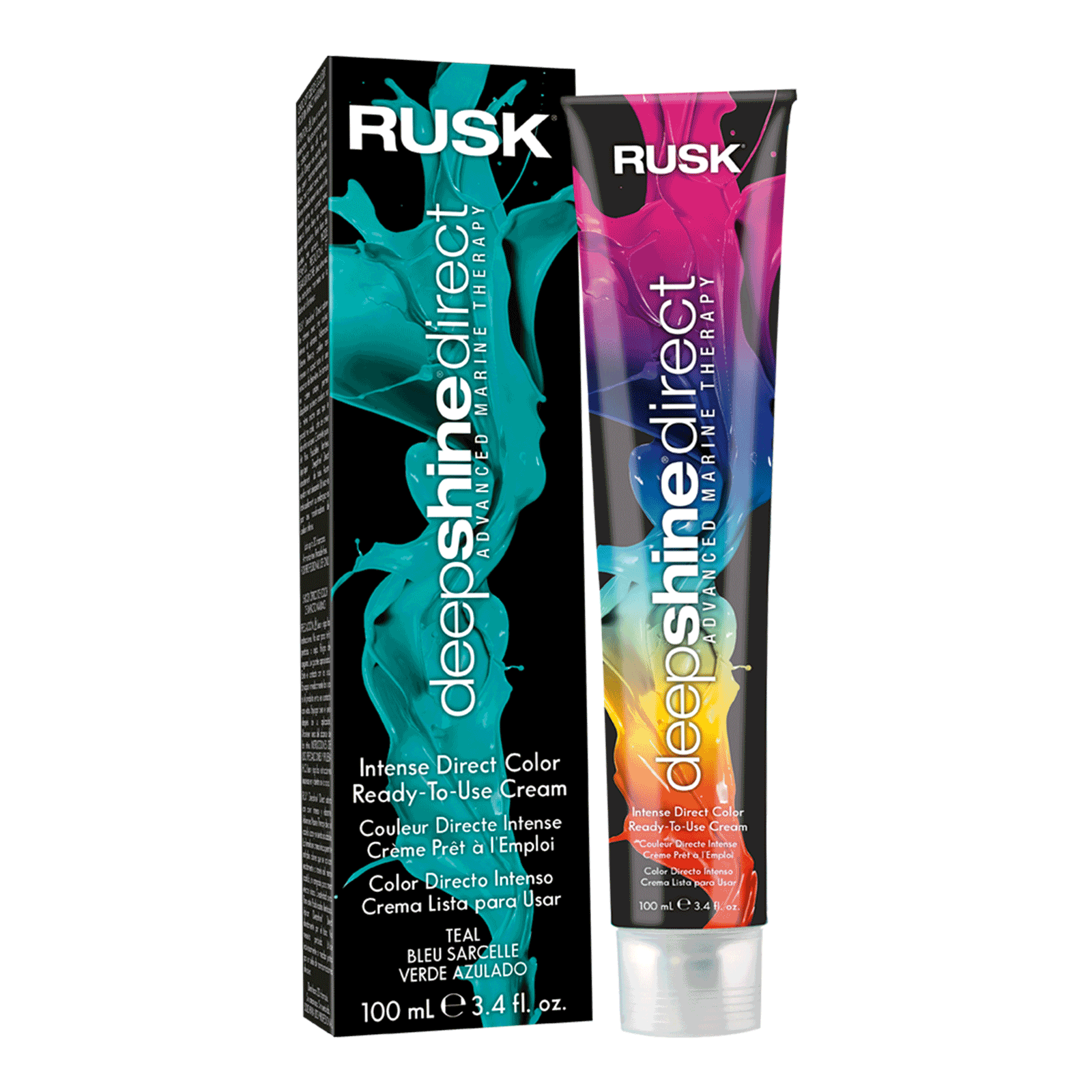 Deepshine Direct Teal Rusk Cosmoprof