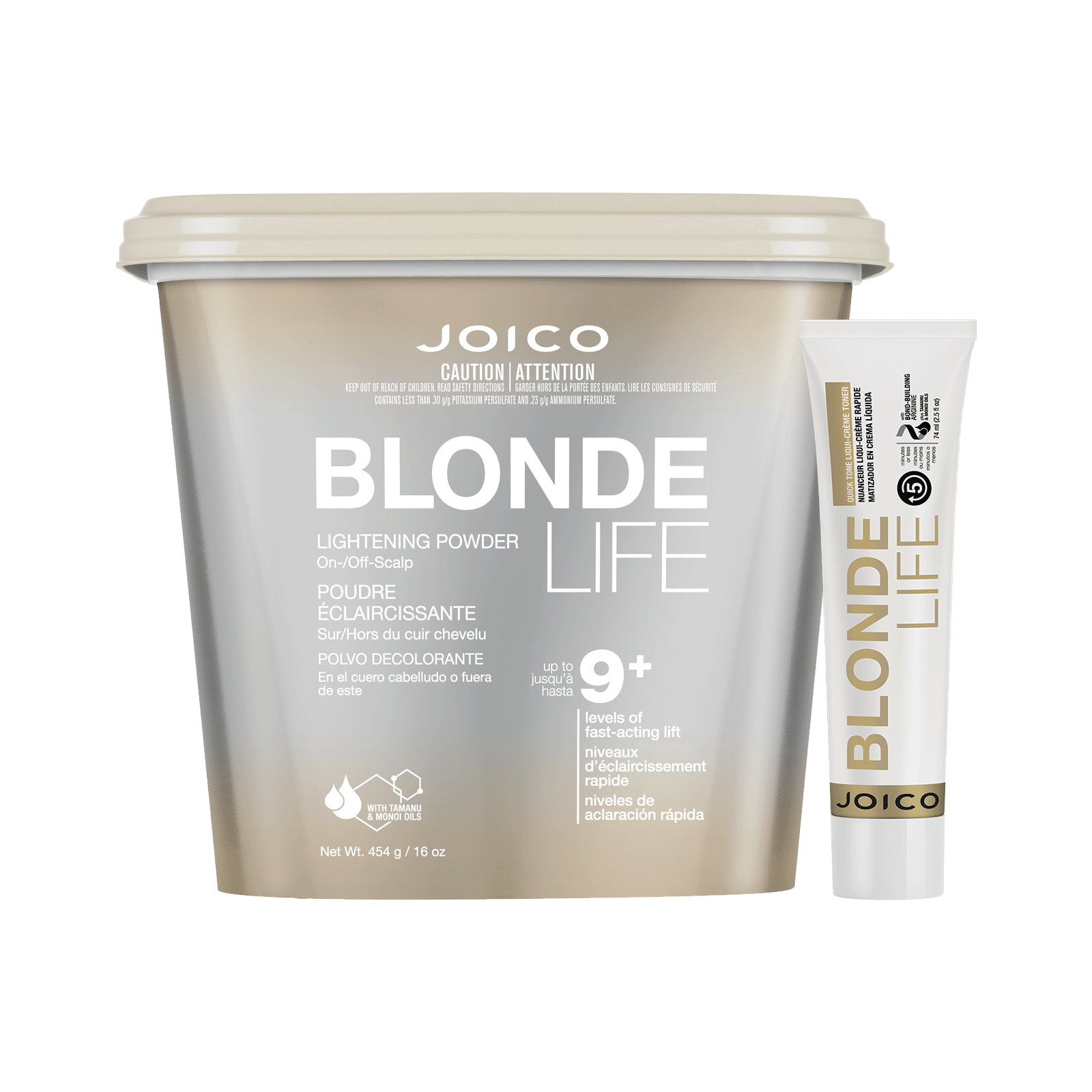 Blonde Life Powder Lightener, Violet Quick Toner Joico CosmoProf