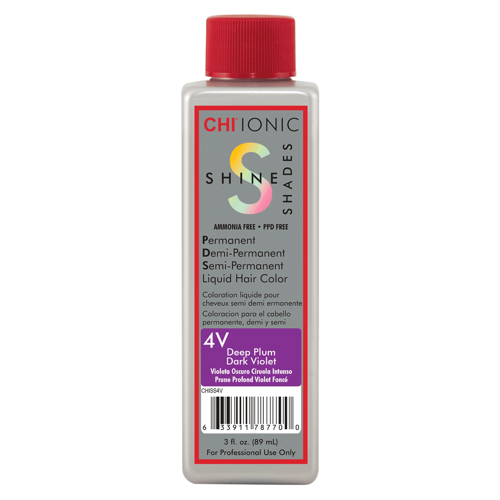 4v Deep Plum Dark Violet Farouk Cosmoprof