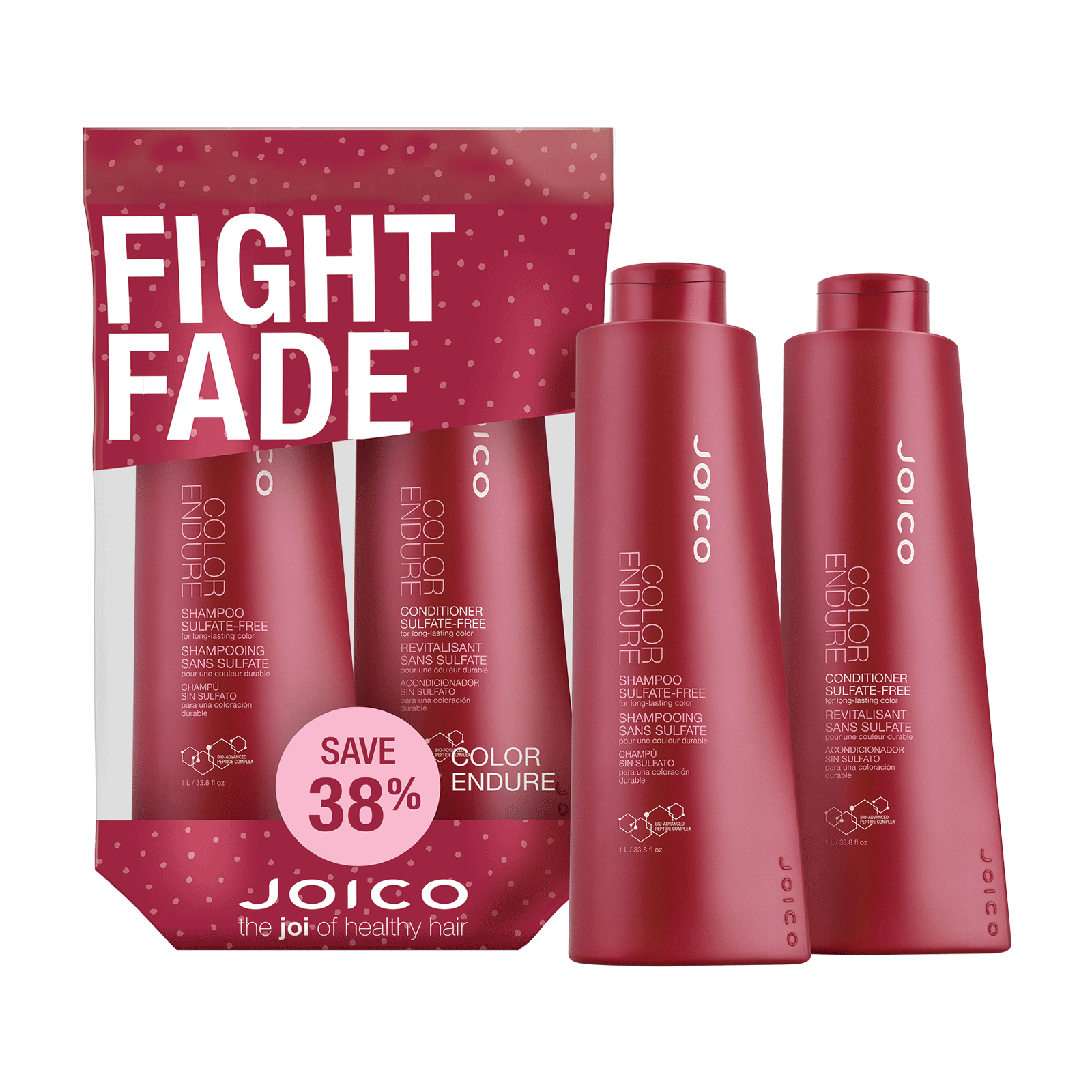 Color Endure Shampoo, Conditioner Liter Duo Joico CosmoProf