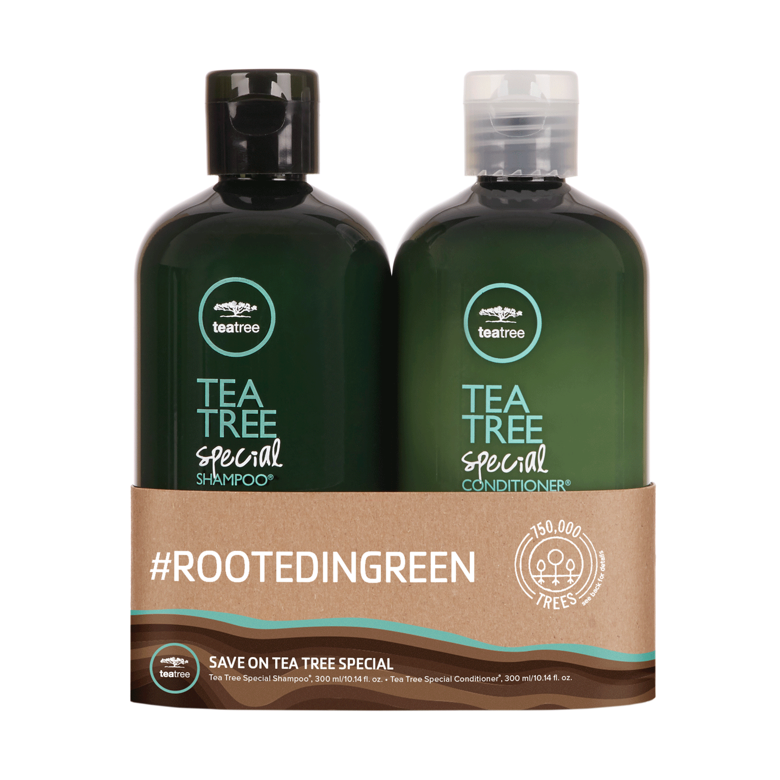 Tea Tree Special Shampoo, Conditioner Duo John Paul Mitchell Systems