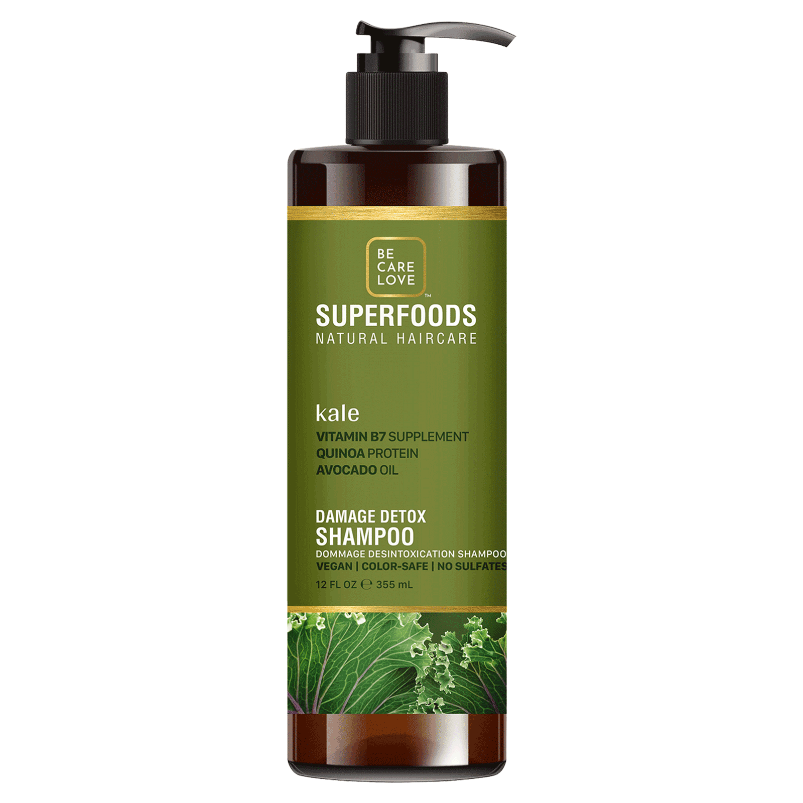 Kale Damage Detox Shampoo Be.Care.Love CosmoProf