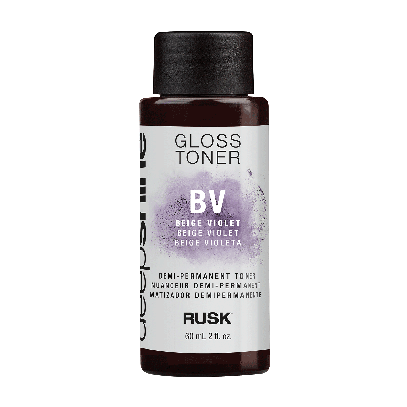 Deepshine Gloss Toner Beige Violet Rusk Cosmoprof